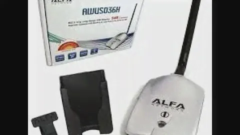 ALFA awus036h Boss of adapter review and test.