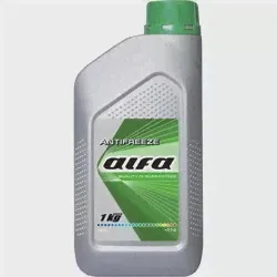 Антифриз и тосол Alfa Anti-Freeze Green 1L-0