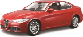 Модель машины Alfa Romeo Giulia 1:24 красная Bburago
