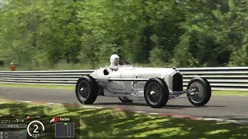 Assetto Corsa Nordschleife Alfa Romeo Tipo B Monoposto P3 1935 World Record 8:51.824 TV Cam