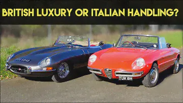 The Best Of Jaguar and Alfa - But Which Should You Pick? Duetto Spider Vs Jaguar E-type