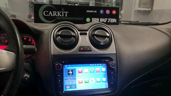 Autoradio Android Alfa Mito Carkit Carplay + camera