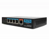 Alfa Network Ultra APS-104G-EX 5-портовый (1x PoE-in port, 4x PoE-out ports 60W) гигабитный настольный/монтируемый в стойку коммутатор
