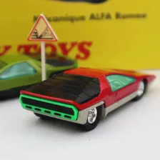 🛍 Набор игрушек Atlas Dinky 1:43, 1426 1426P Carabo Bertone meconics Alfa Romeo, литые модели автомобиля, подарок, Коллекционная модель