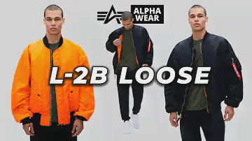 Оверсайз бомбер от Alpha Industries L-2B Loose ALPHAWEAR.RU | Альфа Индастриз