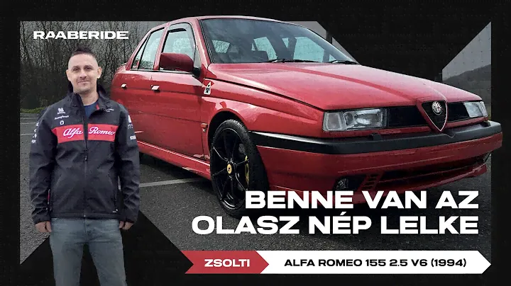Benne van az olasz nép lelke | Alfa Romeo 155 2.5 V6 (1994)