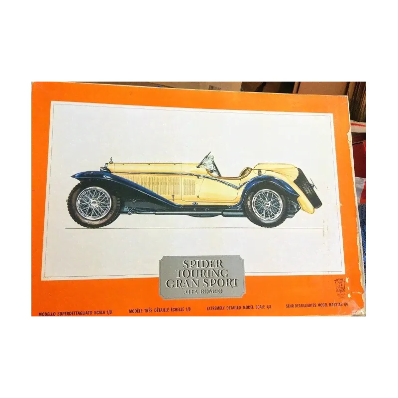 Pocher K73 Alfa Romeo Spider Touring Gran Sport 1932 1/8-1