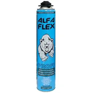 Пена пистолетная "Alfa flex Profi" зимняя до 65-0