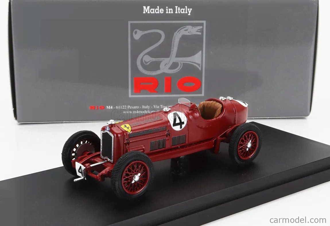 ALFA ROMEO - P3 N 4 TOURIST TROPHY ISLE OF MAN 1934 BRIAN LEWIS-0