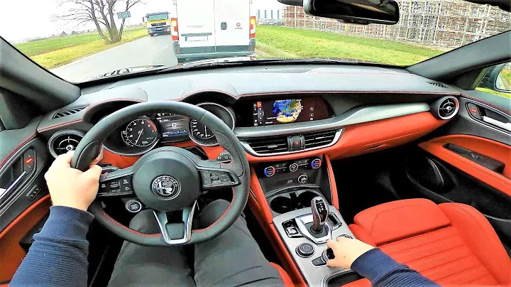 Alfa Romeo Stelvio 2.0T 280HP Veloce (2021) POV Test Drive & Acceleration | 4K #88