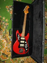 Синий Jolana alfa 1980 Vintage Electric Guitar