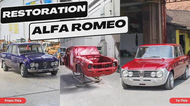 Body Restoration Alfa Romeo Giulia Super 1300