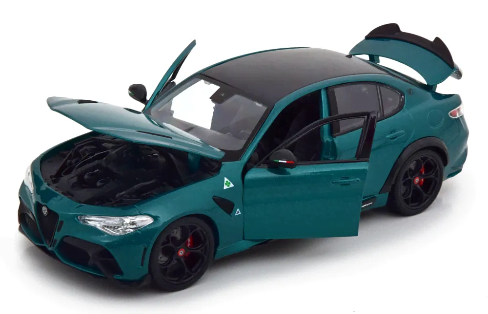 Масштабная модель Alfa Romeo Giulia GTA 2020 зеленый лучшая цена!-0