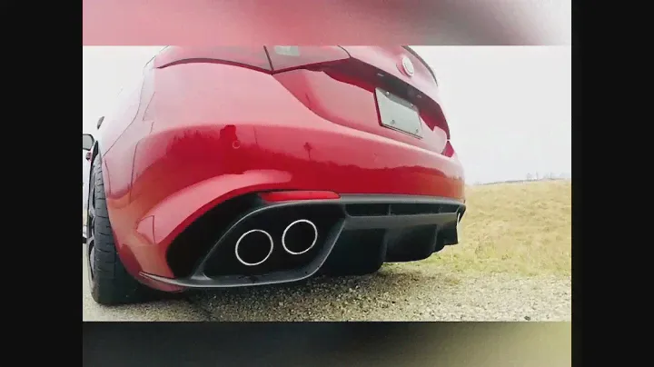 Alfa Romeo Giulia Quadrifoglio - Amazing Noises, OEM Style! -