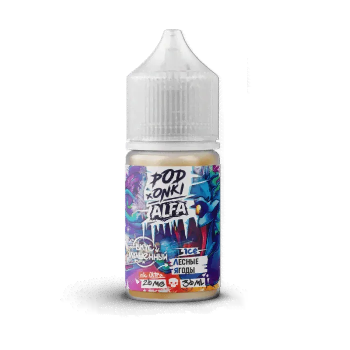 Жидкость PODONKI x ALFA VAPE Лесные ягоды
