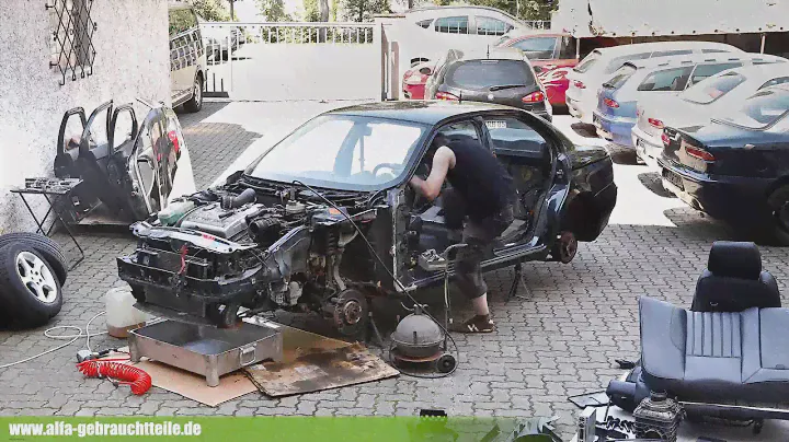How to build an Alfa Romeo 156 from spare parts