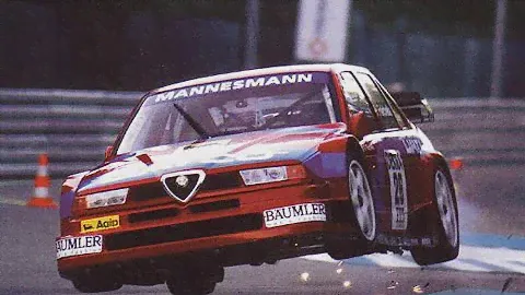 Alfa Romeo 155 V6 Ti в гонках DTM