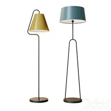 COUPOLE & ALFA floor lamp - Торшеры - 3D модель