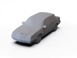 Alfa Romeo 166 2003 PRE-SUPPORTED 3D Model