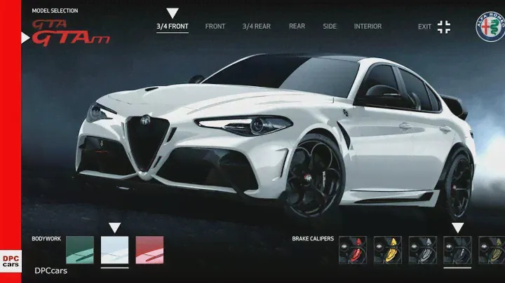 Alfa Romeo Giulia GTA/GTAm Configurator