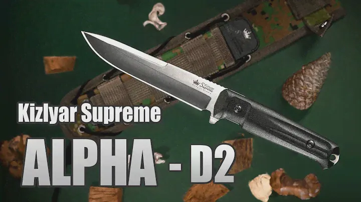 Нож Kizlyar Supreme Alpha D2