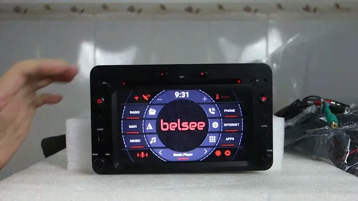 Belsee 7" CD DVD Player Ram 8GB+128GB Apple CarPlay Android 13 Auto Screen Radio for Alfa Romeo 159
