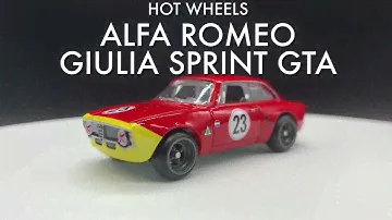 Hot Wheels Alfa Romeo Giulia Sprint GTA [Show Time] [The Showroom II]