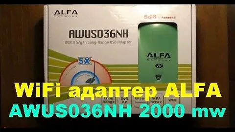 Китайские товары. WiFi адаптер ALFA AWUS036NH 2000 mw. WiFi adapter ALFA AWUS036NH 2000 mw.