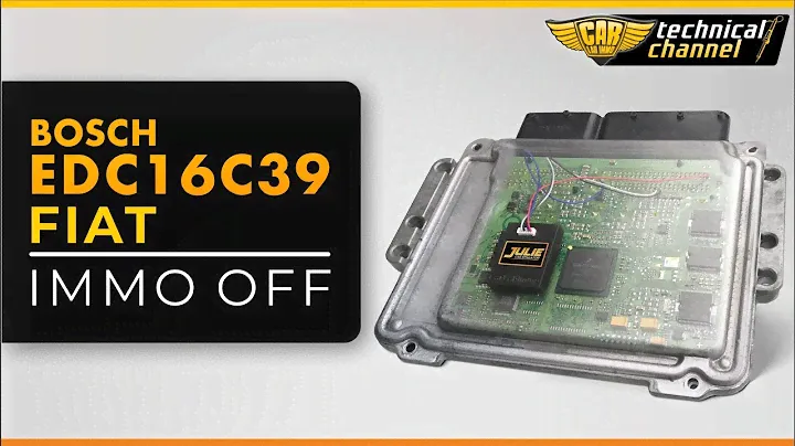 Bosch EDC16C39 (Fiat / Alfa Romeo / Lancia) IMMO OFF | Julie Emulator | CarLabImmo