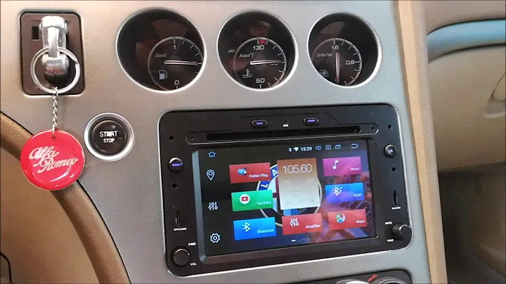 Alfa 159 aliex Android radio Skyshadow + rear parking cam. "READ DETAILED DESCRIPTION"