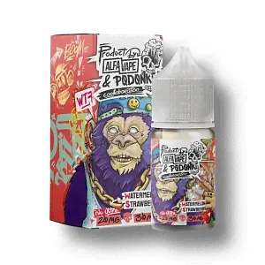 Жидкости SALT Podonki &amp; Alfa Vape (STRONG) 30ml 20mg - АРБУЗ ЗЕМЛЯНИКА СО ЛЬДОМ-0