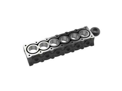 Alfa Romeo Tonale Front Grill Keychain 3D Print Model-2