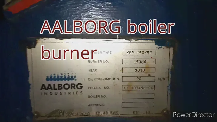 AALBORG BOILER BURNER