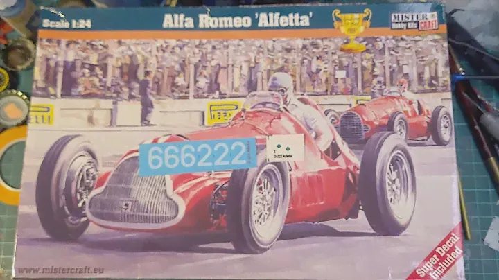 Another look at the Mistercraft 1:24 Alfa Romeo Alfetta