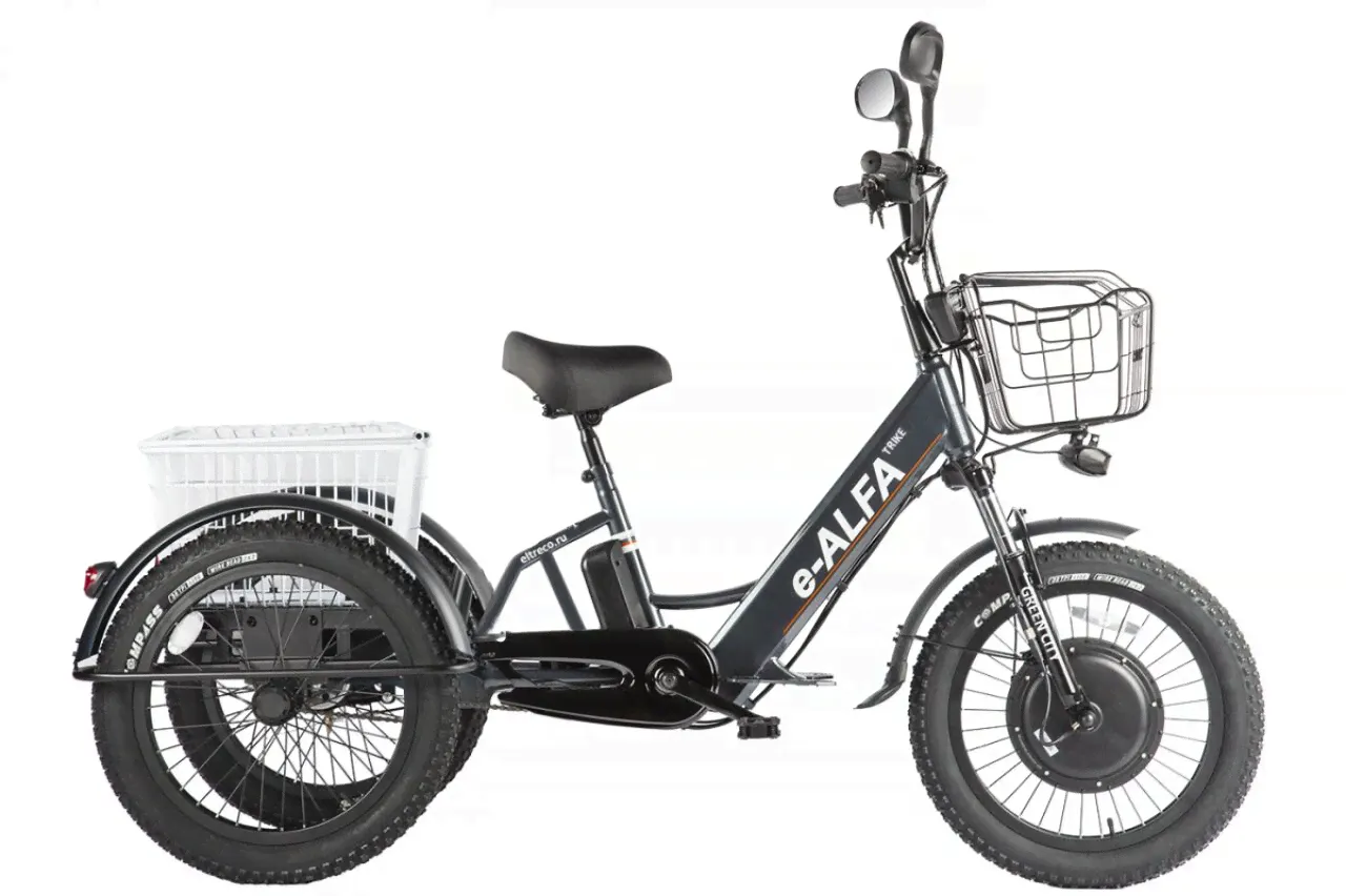 Электровелосипед Eltreco Green City E-Alfa Trike (2022)-4