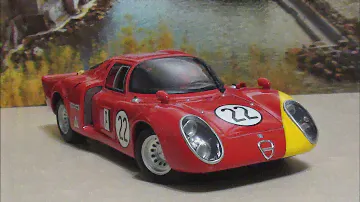 Гоночная классика 1968: 1/18 Alfa Romeo Tipo 33.2 Daytona