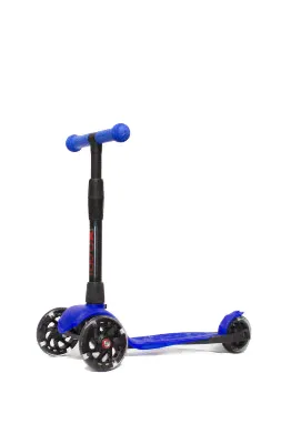 Самокат детский трехколесный Buggy Boom Alfa Model со свет.колесами и регулируемой складной ручкой
