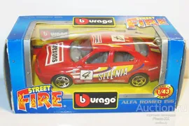 1/43 Alfa Romeo 156 №4 (Bburago)