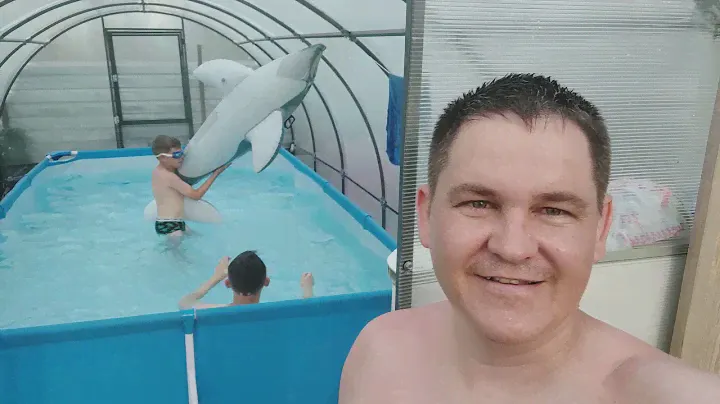 Очистка бассейна за 100 рублей не получается(( Перекись водорода!