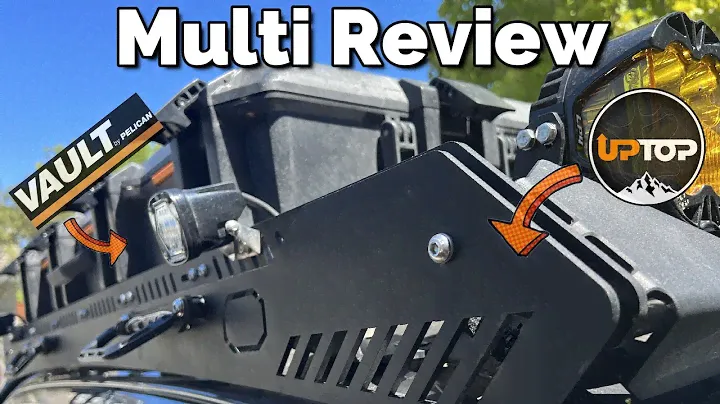 Multi Review Uptop Overland Alpha Roof Rack and Pelican Vault V730 Cases for Off Roading Camping