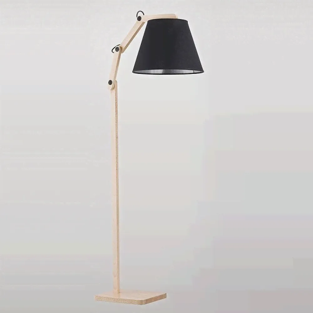 Торшер Alfa Joga Black 22719