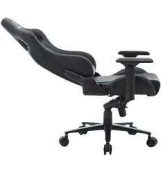 Игровое кресло EVOLUTION ALFA, экокожа, цвет черный