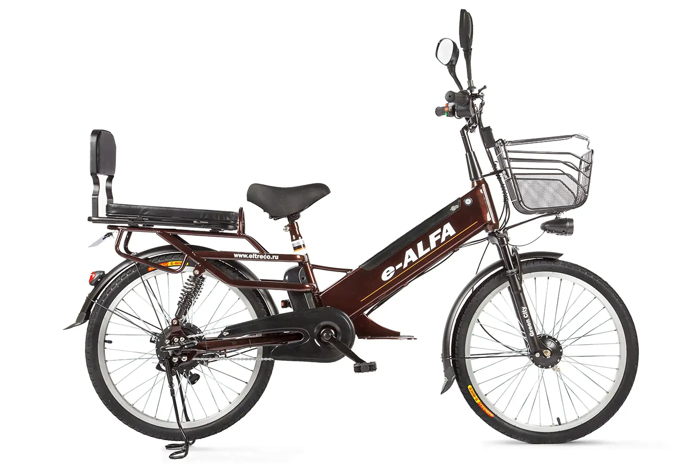Электровелосипед Green City e-ALFA GL в Екатеринбурге-2