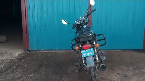Розетка на мотоцикл альфа! |тюнинг альфы! 1 серия!