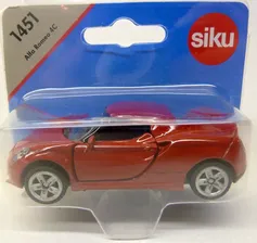 Модель машины Siku Alfa Romeo 4C, 1:55