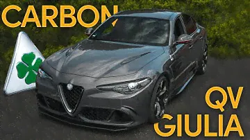 Alfa Giulia QV carbon details | alfabio