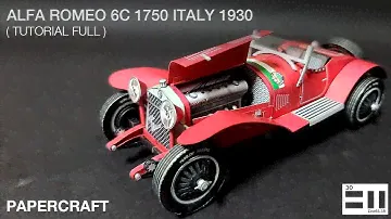 Alfa Romeo 6c 1750 Италия 1930