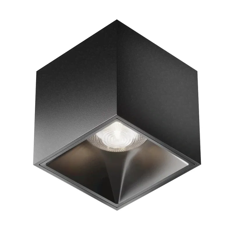 Потолочный светодиодный светильник Maytoni Technical Alfa LED 12W 4000K C065CL-L12B4K-D