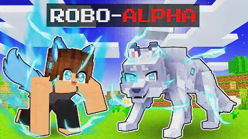 Playing as The ROBO ALPHA in Minecraft!
