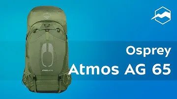 Рюкзак Osprey Atmos AG 65. Обзор